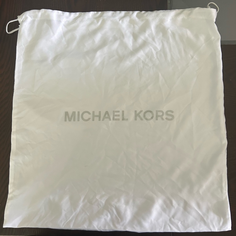 Michael Kors White Dust Bag. Lightly Used